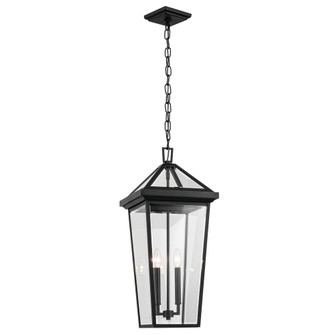 Regence 26 Inch 2 Light Outdoor Pendant with Clear Glass In Textured Black (10687|59130BKT)