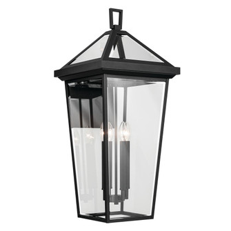 Regence 30.25 inch 4 Light Outdoor Wall Light with Clear Glass in Textured Black (10687|59128BKT)