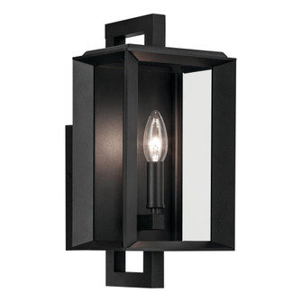 Kroft 14 inch 1 Light Outdoor Wall Light with Clear Glass in Textured Black (10687|59131BKT)