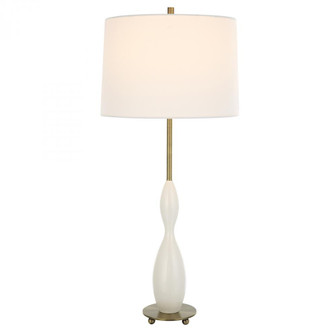 Uttermost Annora Glossy White Table Lamp (85|30235)