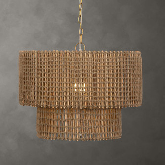 Uttermost Biswas Woven Jute 1 Light Pendant (85|21595)