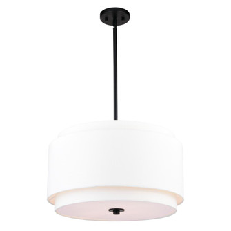 Burnaby 20.5-in 4 Light Pendant Black (51|P0392)