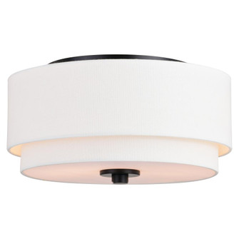 Burnaby 13-in Flush Mount Black (51|C0279)
