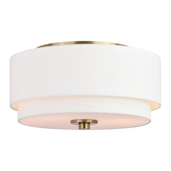 Burnaby 13-in Flush Mount Matte Brass (51|C0278)