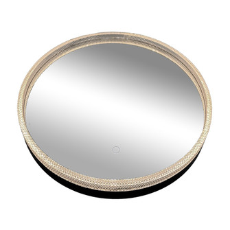 Reflections Collection LED Mirror, Matte Black (12|AM340)
