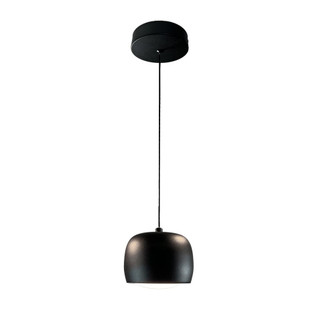 Onyx Collection Integrated LED Pendant, Black (12|AC6781BK)