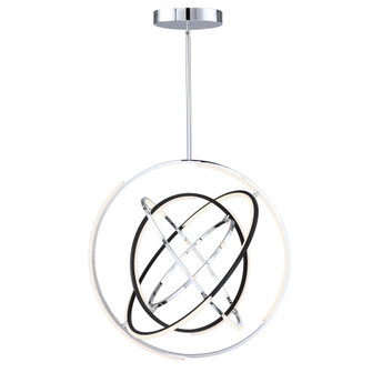 Trilogy Collection Integrated LED 32 in. Pendant, Polished Nickel (12|AC6746PN)