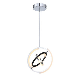 Trilogy Collection Integrated LED 13 in. Pendant, Polished Nickel (12|AC6742PN)