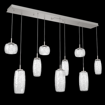 Vessel Linear 9pc Multi-Pendant (1289|PLB0091-09-BS-C-C01-L1)
