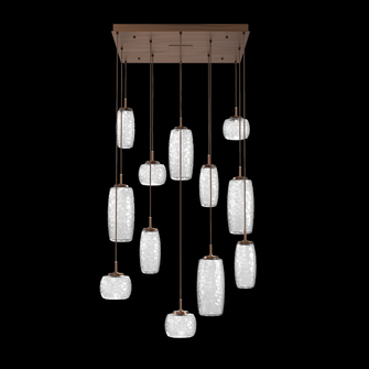 Vessel Square 12pc Multi-Pendant (1289|CHB0091-12-RB-C-C01-L1)