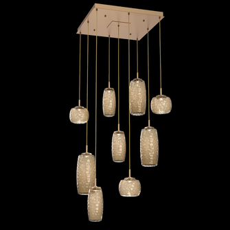 Vessel Square 9pc Multi-Pendant (1289|CHB0091-09-NB-B-C01-L1)