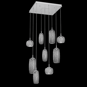Vessel Square 9pc Multi-Pendant (1289|CHB0091-09-CS-S-C01-L1)