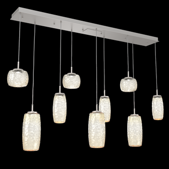 Vessel Linear 9pc Multi-Pendant (1289|PLB0091-09-BS-A-C01-L3)