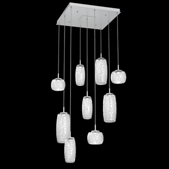 Vessel Square 9pc Multi-Pendant (1289|CHB0091-09-CS-C-C01-L3)