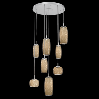 Vessel Round 8pc Multi-Pendant (1289|CHB0091-08-CS-B-C01-L3)