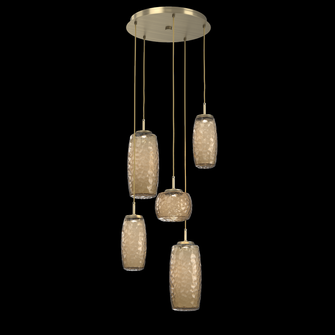 Vessel Round 5pc Multi-Pendant (1289|CHB0091-05-HB-B-C01-L3)