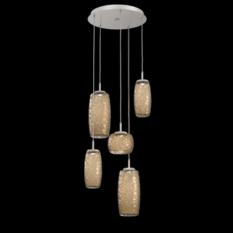 Vessel Round 5pc Multi-Pendant (1289|CHB0091-05-BS-B-C01-L3)