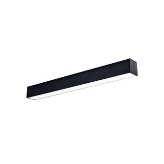 2' L-Line LED Direct Linear w/ Selectable Wattage & CCT, Black Finish (104|NLINSW-2334B)