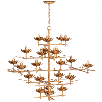 Clementine 48'' Tiered Entry Chandelier (279|JN 5162AGL)