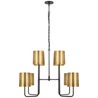 Go Lightly Extra Large Two Tier Chandelier (279|BBL 5083BZ-SB)