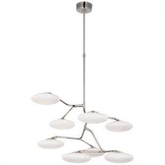 Brindille XL Entry Chandelier (279|CD 5020PN-WG)