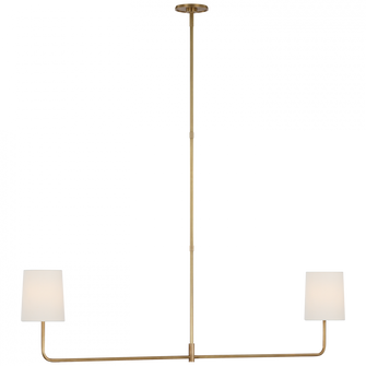 Go Lightly 54'' Two Light Linear Chandelier (279|BBL 5085SB-L)