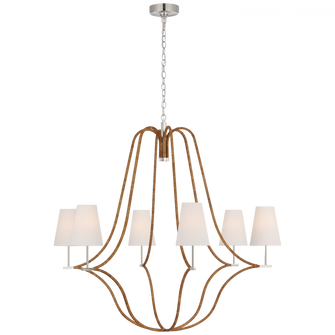 Biscayne Extra Large Wrapped Chandelier (279|CHC 5583PN/NRT-L)