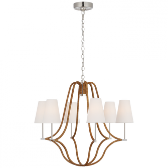 Biscayne Large Wrapped Chandelier (279|CHC 5581PN/NRT-L)