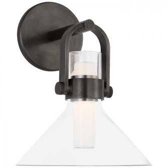 Larkin Small Empire Bracketed Sconce (279|IKF 2452BZ-CG)