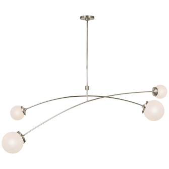 Prescott 62'' Linear Chandelier (279|KS 5406PN-WG)