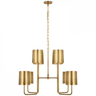 Go Lightly Extra Large Two Tier Chandelier (279|BBL 5083SB-SB)