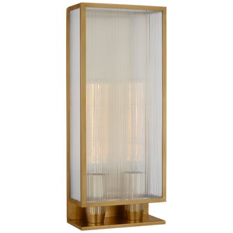 York 24'' Double Box Outdoor Sconce (279|BBL 2188SB-CRB)