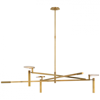 Melange Grande Floating Disc Chandelier (279|KW 5603AB-ALB)
