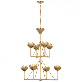 Alberto Medium Two Tier Chandelier (279|JN 5005AB)