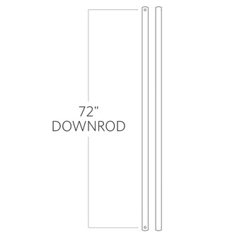 72'' Downrod in Satin Nickel (38|DR72SN)