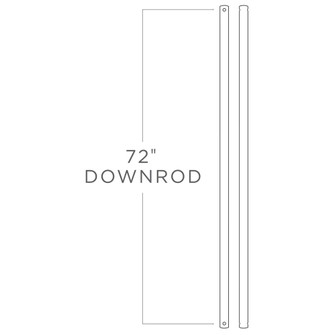 72'' Downrod in Oil Rubbed Bronze (38|DR72OZ)
