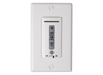 Hardwired remote WALL CONTROL ONLY. Fan reverse, speed, and downlight control. (38|MCRC3RW)