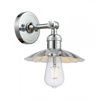 Scallop - 1 Light - 8 inch - Polished Chrome - Adjustable Sconce (3442|203-PC-M17-PC)