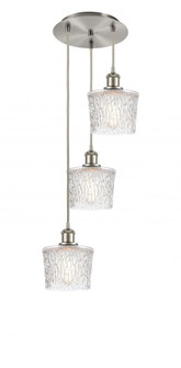 Niagara - 3 Light - 13 inch - Brushed Satin Nickel - Cord Hung - Multi Pendant (3442|113B-3P-SN-G402)