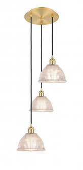 Arietta - 3 Light - 15 inch - Satin Gold - Cord Hung - Multi Pendant (3442|113B-3P-SG-G422)