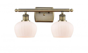 Fenton - 2 Light - 17 inch - Antique Brass - Bath Vanity Light (3442|516-2W-AB-G91)