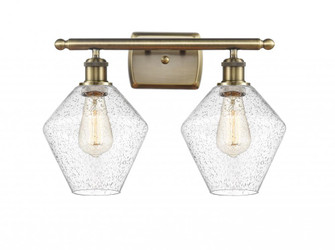 Cindyrella - 2 Light - 18 inch - Antique Brass - Bath Vanity Light (3442|516-2W-AB-G654-8)