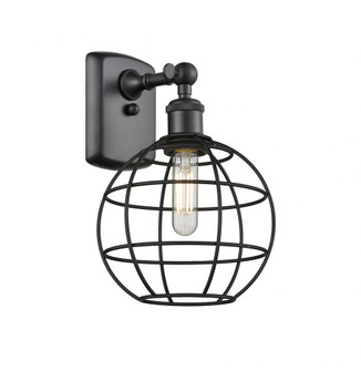Lake Placid - 1 Light - 8 inch - Matte Black - Sconce (3442|516-1W-BK-CE-8-BK)