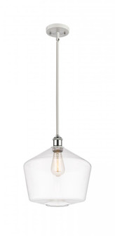 Cindyrella - 1 Light - 12 inch - White Polished Chrome - Mini Pendant (3442|516-1S-WPC-G652-12)
