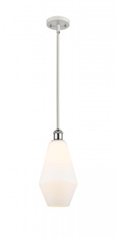 Cindyrella - 1 Light - 7 inch - White Polished Chrome - Mini Pendant (3442|516-1S-WPC-G651-7)