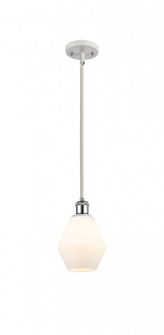 Cindyrella - 1 Light - 6 inch - White Polished Chrome - Mini Pendant (3442|516-1S-WPC-G651-6)