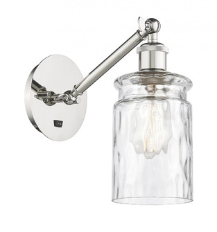 Candor - 1 Light - 5 inch - Polished Nickel - Adjustable Sconce (3442|317-1W-PN-G352)