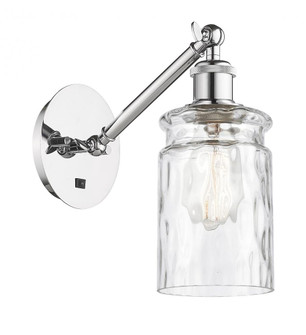 Candor - 1 Light - 5 inch - Polished Chrome - Adjustable Sconce (3442|317-1W-PC-G352)