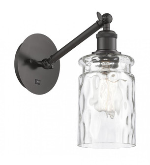 Candor - 1 Light - 5 inch - Oil Rubbed Bronze - Adjustable Sconce (3442|317-1W-OB-G352)