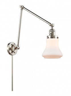 Bellmont - 1 Light - 8 inch - Polished Nickel -Adjustable Swing Arm (3442|238-PN-G191)